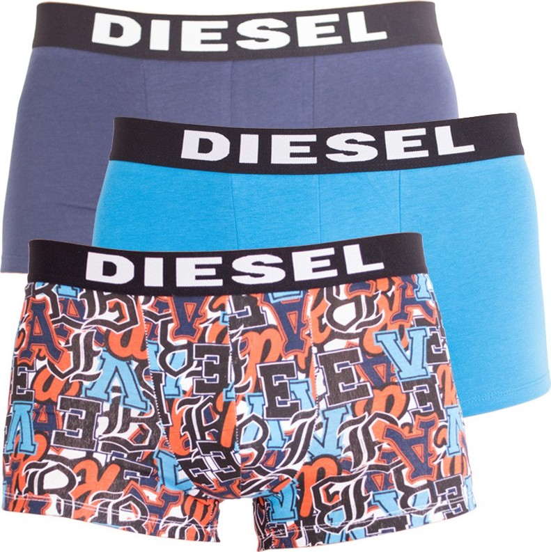 3PACK pánské boxerky Diesel vícebarevné (00SAB2-0JAOY-02) S Možnost vrácení zboží do 120 dnů!⭐