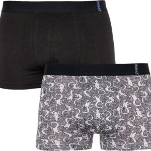 2PACK pánské boxerky Molvy vícebarevné (KP-068-BEU) L Možnost vrácení zboží do 120 dnů!⭐