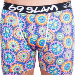 Bez obalu - Pánské boxerky 69SLAM fit peace L Možnost vrácení zboží do 120 dnů!⭐