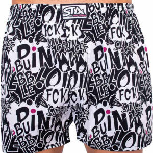 Pánské trenky Styx art klasická guma Pink Bubble (A1059) L Možnost vrácení zboží do 120 dnů!⭐