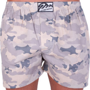 Pánské trenky Styx art klasická guma béžový maskáč (A557) S Možnost vrácení zboží do 120 dnů!⭐