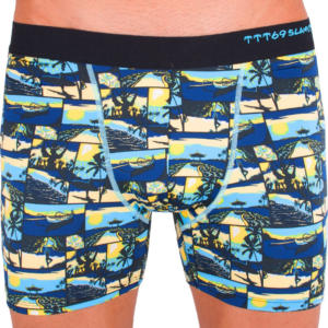 Pánské boxerky 69SLAM fit bali blue S Možnost vrácení zboží do 120 dnů!⭐