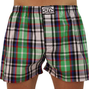 Pánské trenky Styx klasická guma vícebarevné (A838) L Možnost vrácení zboží do 120 dnů!⭐