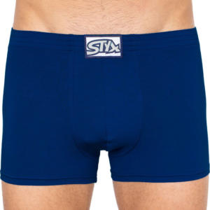Pánské boxerky Styx klasická guma modré (Q968) S Možnost vrácení zboží do 120 dnů!⭐