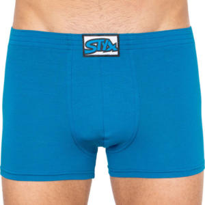Pánské boxerky Styx klasická guma modré (Q969) S Možnost vrácení zboží do 120 dnů!⭐