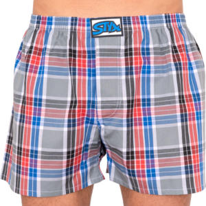 Bez obalu - Pánské trenky Styx klasická guma vícebarevné (A807) L Možnost vrácení zboží do 120 dnů!⭐