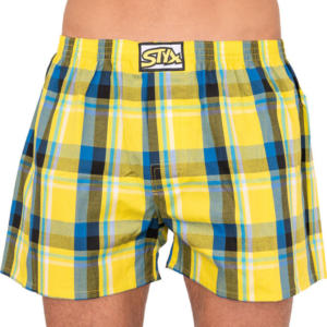 Pánské trenky Styx klasická guma nadrozměr vícebarevné (E805) 5XL Možnost vrácení zboží do 120 dnů!⭐