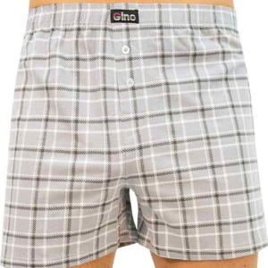 Pánské trenky Gino šedé (75160) L Možnost vrácení zboží do 120 dnů!⭐