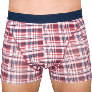 Bez obalu - Pánské boxerky Stillo vínová (STP-013) L Možnost vrácení zboží do 120 dnů!⭐