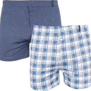 2PACK pánské trenky Molvy vícebarevné (KP-063-BBU) XL Možnost vrácení zboží do 120 dnů!⭐