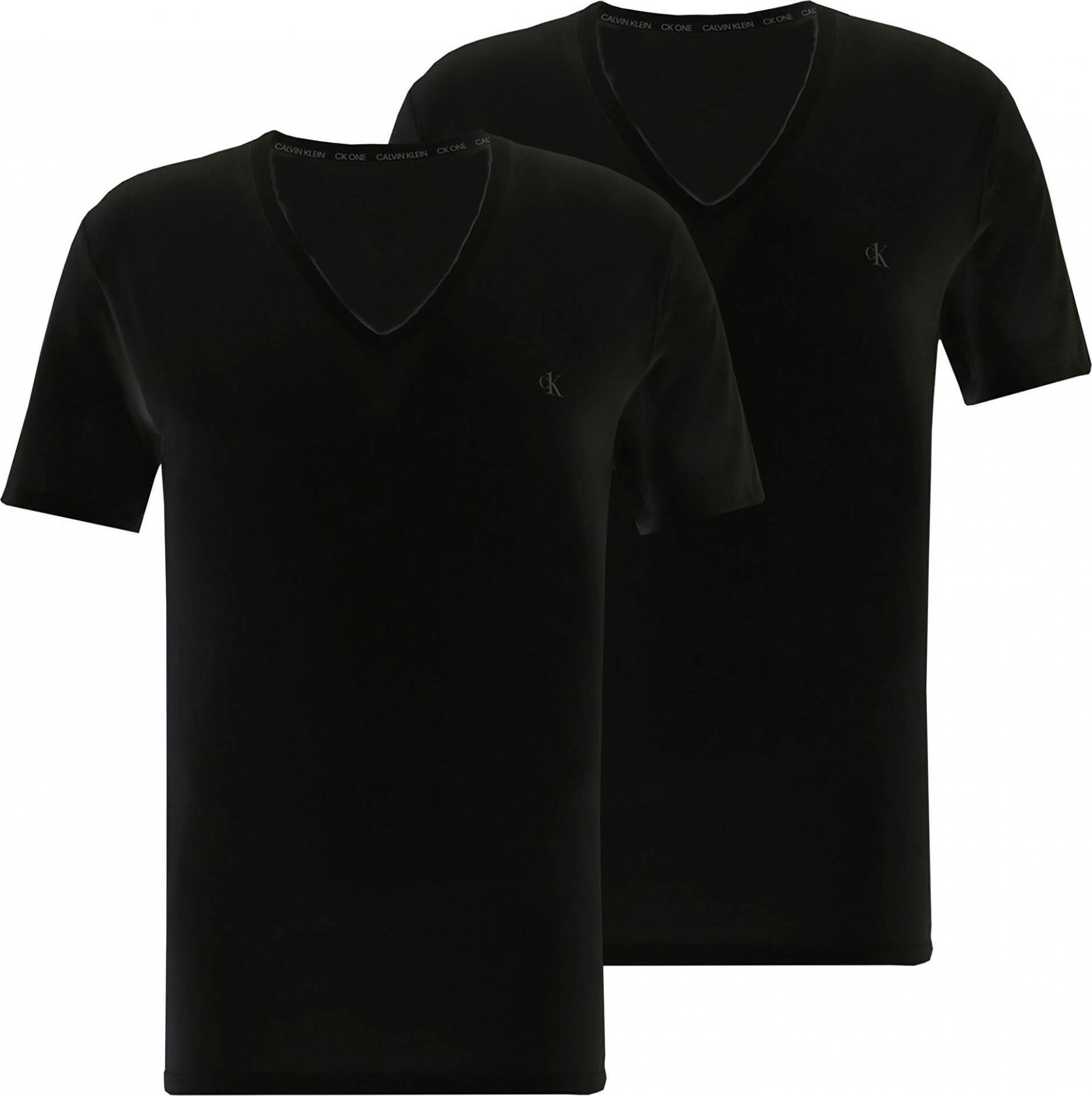 2PACK pánské tričko CK ONE V neck černé (NB2408A-001) XL Možnost vrácení zboží do 120 dnů!⭐