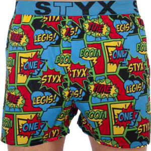 Pánské trenky Styx art sportovní guma boom (B955) L Možnost vrácení zboží do 120 dnů!⭐