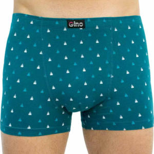 Pánské boxerky Gino petrolejové (73098) XL Možnost vrácení zboží do 120 dnů!⭐