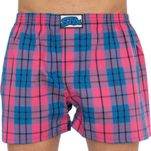 Pánské trenky Styx klasická guma nadrozměr vícebarevné (E815) 4XL Možnost vrácení zboží do 120 dnů!⭐