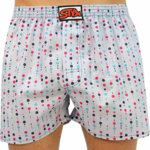 Pánské trenky Styx art klasická guma puntíky (A1052) L Možnost vrácení zboží do 120 dnů!⭐