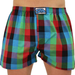 Pánské trenky Styx klasická guma vícebarevné (A836) L Možnost vrácení zboží do 120 dnů!⭐