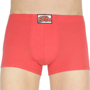 Pánské boxerky Styx klasická guma červené (Q1064) L Možnost vrácení zboží do 120 dnů!⭐