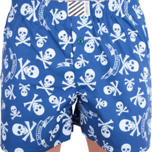 Pánské trenky Infantia modré s potiskem PTKG17 L Možnost vrácení zboží do 120 dnů!⭐