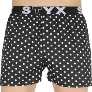 Pánské trenky Styx art sportovní guma puntíky (B1055) M Možnost vrácení zboží do 120 dnů!⭐