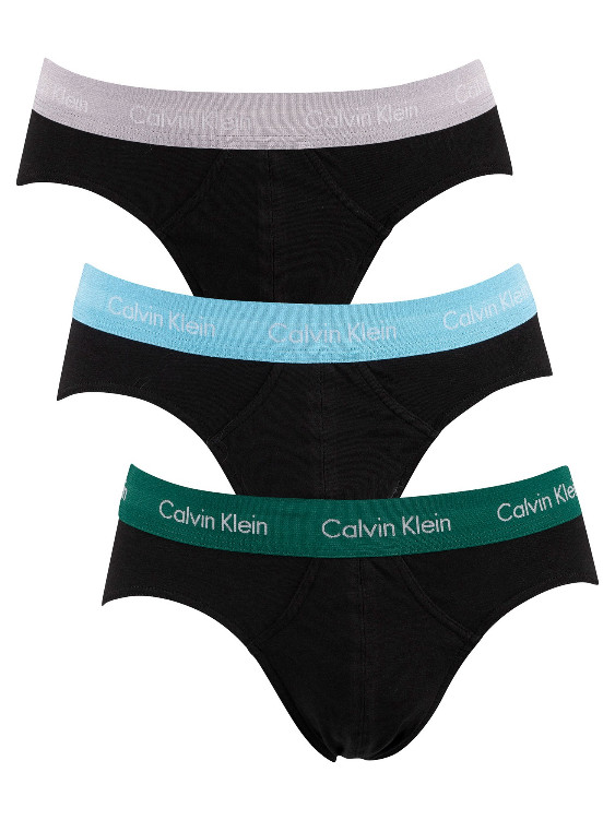3PACK pánské slipy Calvin Klein černé (U2661G-M9F) L Možnost vrácení zboží do 120 dnů!⭐