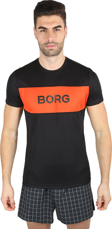 Pánské sportovní tričko Bjorn Borg černé (2041-1119-90651) XL Možnost vrácení zboží do 120 dnů!⭐