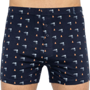 Pánské trenky Molvy modré (MP-1003-BBU) L Možnost vrácení zboží do 120 dnů!⭐