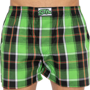 Bez obalu - Pánské trenky Styx klasická guma vícebarevné (A818) L Možnost vrácení zboží do 120 dnů!⭐