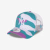 New York Yankees Camo Pack Teal 9Forty Kšiltovka New Era Modrá