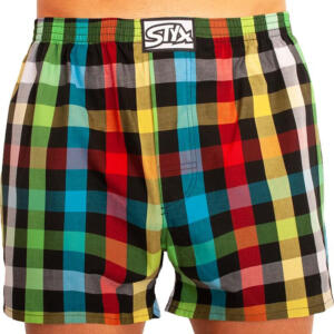 Pánské trenky Styx klasická guma vícebarevné (A828) L Možnost vrácení zboží do 120 dnů!⭐