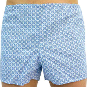 Klasické pánské trenky Foltýn s modrými kroužky L Možnost vrácení zboží do 120 dnů!⭐