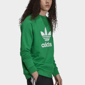 Trefoil Crew Mikina adidas Originals Zelená