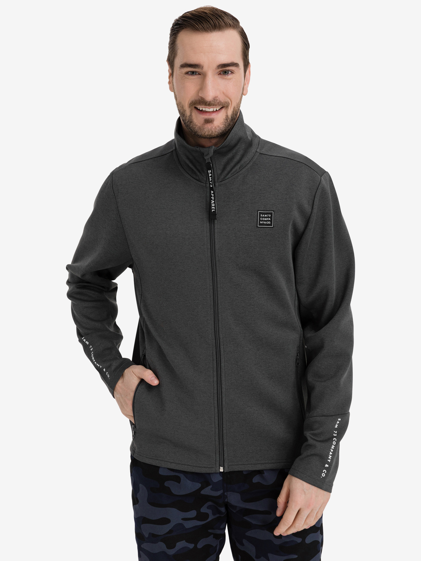 Ash Mikina Sam 73 Šedá