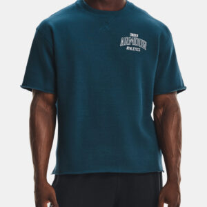 UA Originators SS Crew Mikina Under Armour Modrá