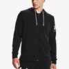 Rival Terry Full Zip Mikina Under Armour Černá