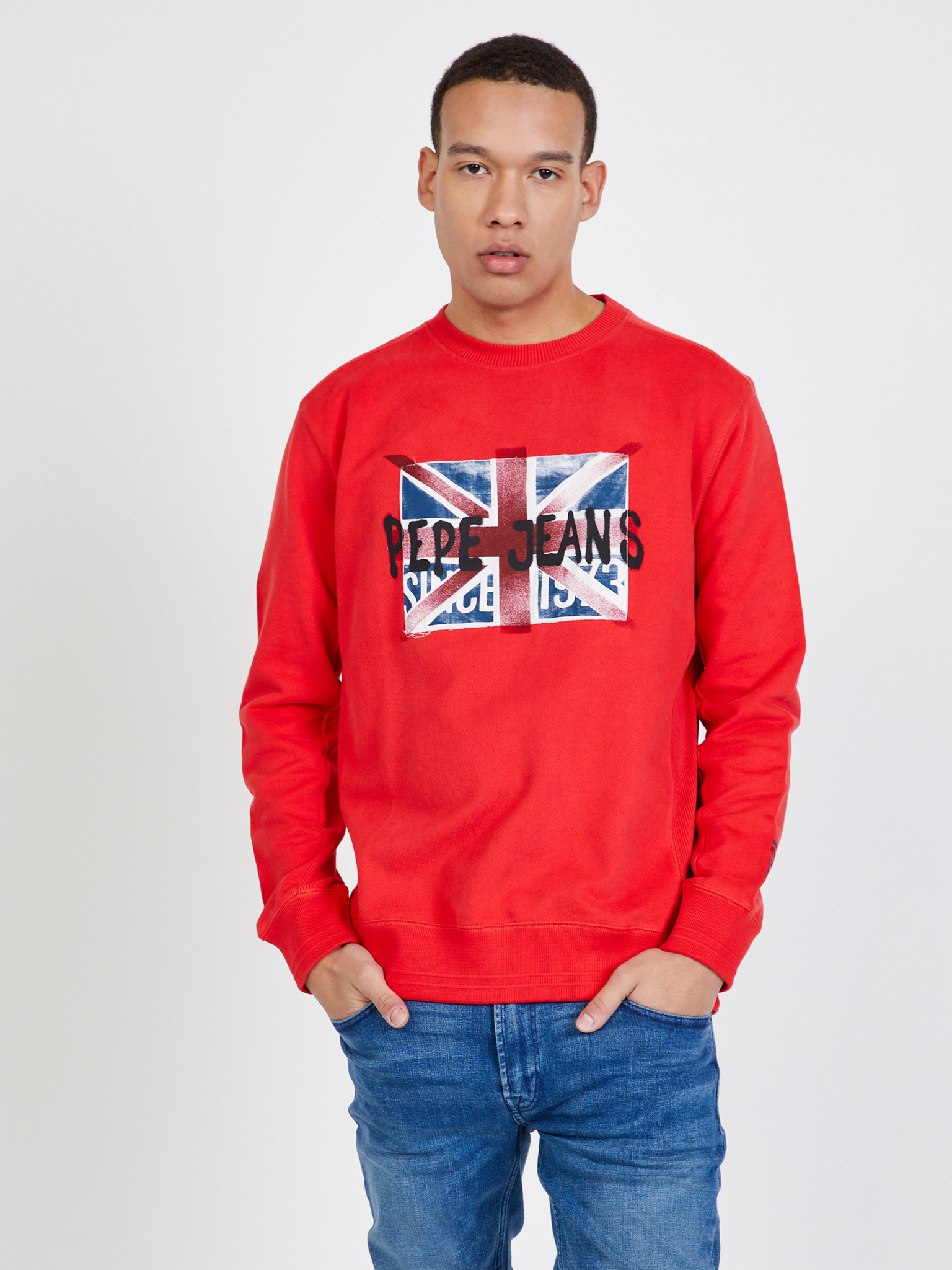 Jared Mikina Pepe Jeans Červená