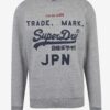 Mikina SuperDry Šedá