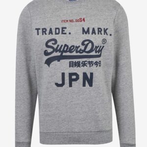 Mikina SuperDry Šedá