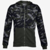 Rival Fleece Camo Mikina Under Armour Zelená
