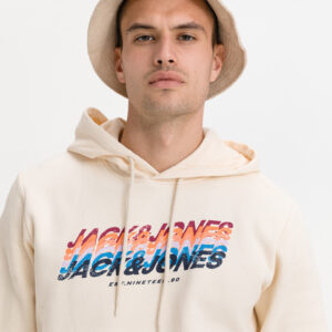 Tylers Mikina Jack & Jones Bílá
