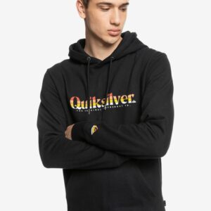 Primary Hood Mikina Quiksilver Černá