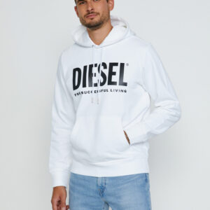 Girk-Hood-Ecologo Mikina Diesel Bílá