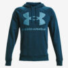 Rival Fleece Big Logo Mikina Under Armour Modrá