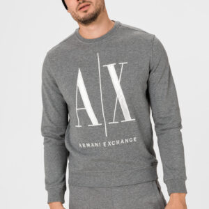 Mikina Armani Exchange Šedá