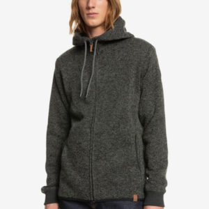 Kell Zip Mikina Quiksilver Šedá