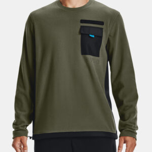 UA CGI Utility Crew Mikina Under Armour Zelená