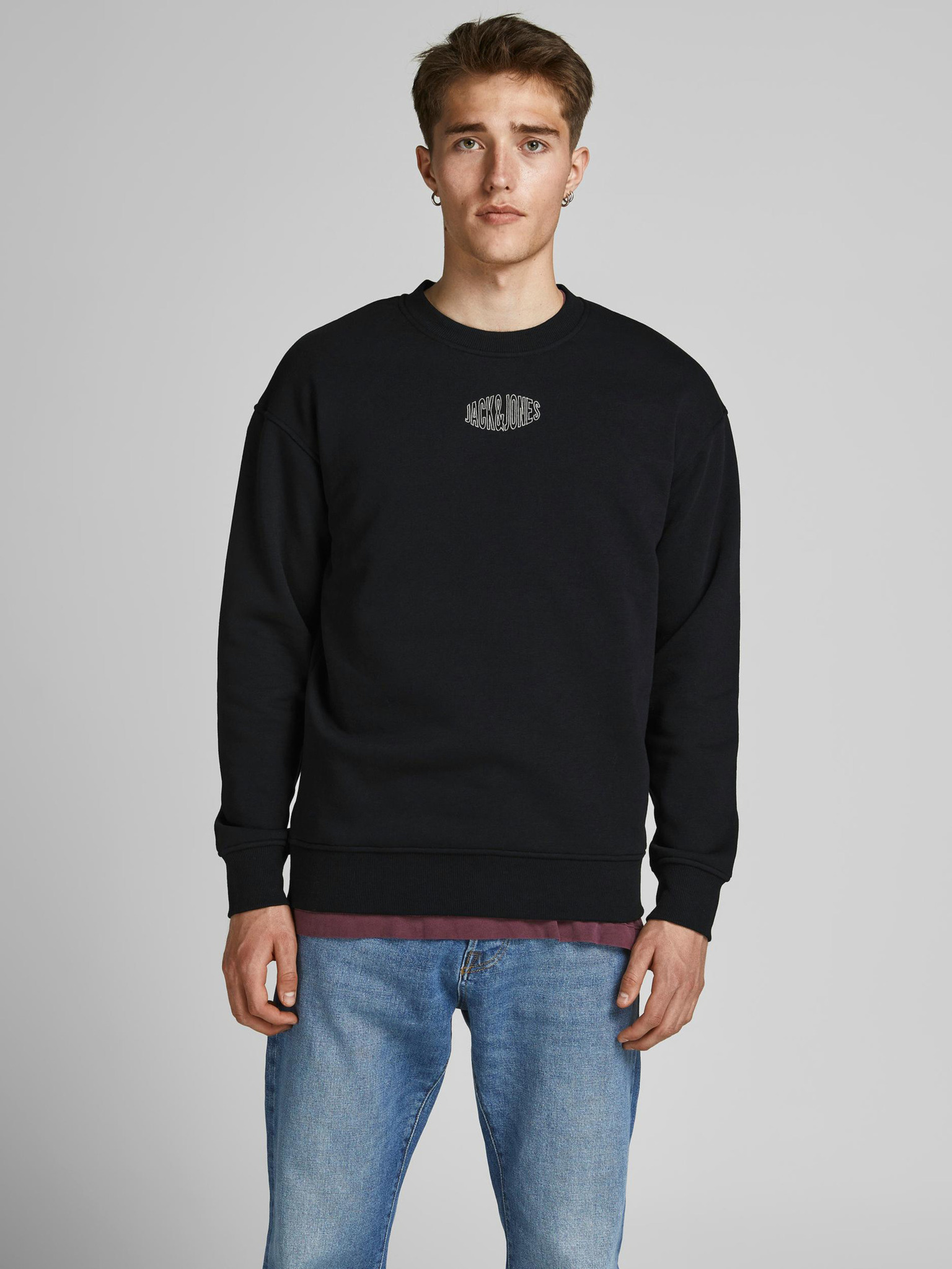 World Mikina Jack & Jones Černá