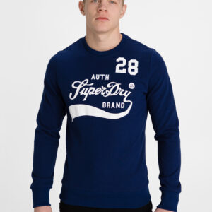 Collegiate Mikina SuperDry Modrá