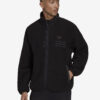 Zip Thru Fleece Mikina adidas Originals Černá