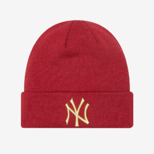 Metallic Logo Čepice New Era Červená