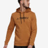 Mikina adidas Performance Hnědá